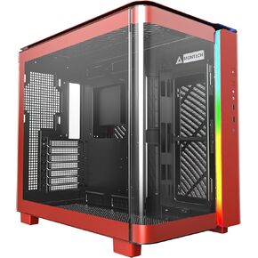 MONTECH King 95 PRO Panoramic ATX Mid-Tower PC Case, 6 ARGB Fans, White in Saudi Arabia
