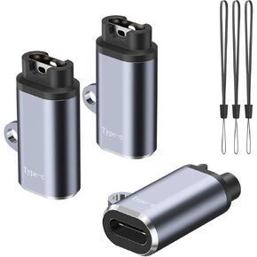 Meliya 3 Pack Charger Adapter for Garmin Watch, USB Type-C Cable Charging for Fenix 7 7S 7X 6 6S 6X 5 5S 5X, Forerunner 965 955 935 245 45 45S, Venu,Instinct,Vivoactive 4 4s 3,Approach S62,Epix,Quatix