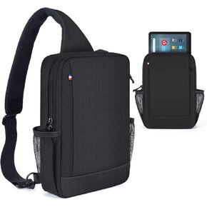 Tablet Carrying Sleeve Shoulder Bag for Amazon Fire Max 11/Fire HD 10 Plus/Fire HD 10 Kids Pro 2023-2021,iPad Pro M4 11 inch/iPad Air M2 2024/iPad 10th/Air 5/Samsung Galaxy Tab S9 S8 Case