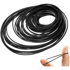 30 PCS Black Universal 26-120mm Mix Cassette Tape Machine Square Belt Assorted Repair Easy Installation Small in Size and Light in Weight,CD and Tape Players