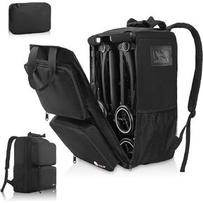 AKOZLIN Foldable Stroller Travel Bag Backpack 14.2"x6"x18.2"Compatible for Gb Pockit Plus/Gb Pockit/GB Pockit Air Stroller Carry Bag[not for all-city]