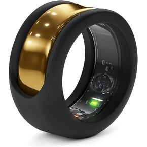 Rinfit Silicone Ring Protector Compatible with SAMSUNG Galaxy Ring and Oura Ring - Smart Ring Cover - StyleFit U.S. Design Patent - Nude, Size 8