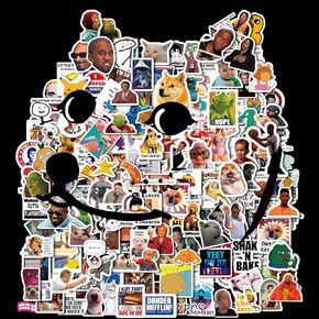337 pcs Meme Stickers, Funny Stickers for Adults & Teens, Waterproof Vinyl Stickers for Water Bottles, Laptop Stickers Pack, Millennial Stickers, Computer, Phone, Hard Hat, Car Stickers and Decals