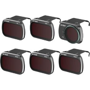 Skyreat ND Filters Set for DJI Mavic Mini 4K/Mini 2 /Mini SE Accessories,6 Pack-(CPL, UV, ND8, ND16, ND32, ND64)