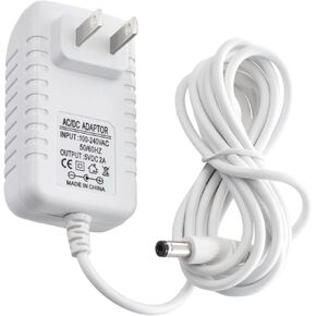 5V Power Cord Replacement for Graco Duetsoothe Swing, Charger for Simple Sway Swing and Nova Baby Swing, 6.6FT Power Adapter Supply Cord, White