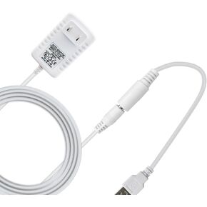 Baby Swing Power Cord USB Charger Cable Replacement for Ingeuity InLighten, Anyway Sway,ConvertMe, Swing n Go Deluxe, SimpleComfort, Cozy Spot Every Season Swing 5V 6V