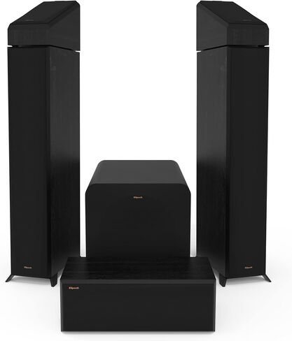 نظام Klipsch 5.1 الأبنوسي - الموديل RP-5000F II, RP-500C II, RP-500SA II, RP-1000SW in Saudi Arabia