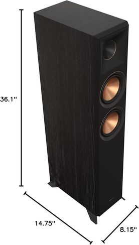 نظام Klipsch 5.1 الأبنوسي - الموديل RP-5000F II, RP-500C II, RP-500SA II, RP-1000SW in Saudi Arabia