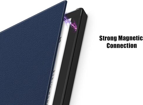 حافظة لجهاز Pocketbook Verse ‎PB629 /Verse Pro PB634 E-Reader 6 بوصة، غطاء قلاب مع وظيفة النوم/الاستيقاظ التلقائي، كحلي in Kuwait