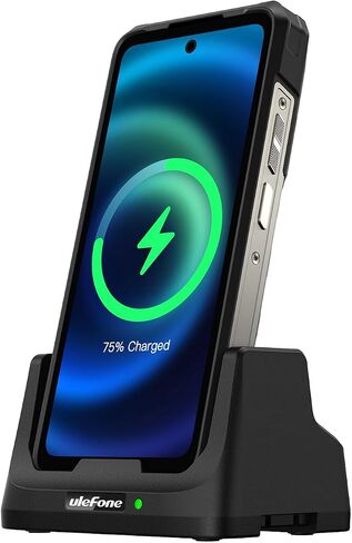 Ulefone Wireless Charger for Ulefone Power Armor 26 Ultra, Desk Charging Dock, Dual Output Charging, 2-in-1 Charger Stand in Saudi Arabia
