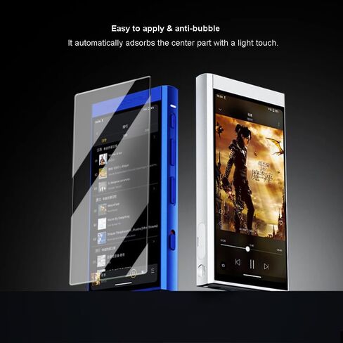 9H Hardness Premium Scratch-Proof Protective Screen Protector Tempered Glass Film for HiBy Digital M300 HiFi Music Player (1pc) in Saudi Arabia