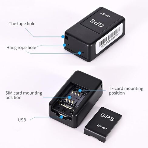 Mini GPS Tracker for Vehicles - Magnetic gps car tracker device hidden, no monthly fee, Real-Time Location Monitoring / 2024 New in Kuwait