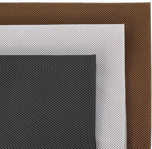Stereo Mesh Fabric for Speaker Repair 60 x 40 in / 150 x 100 CM - Premium Quality Speaker Grill Cloth for Speaker Restoration and Repair Black in Saudi Arabia