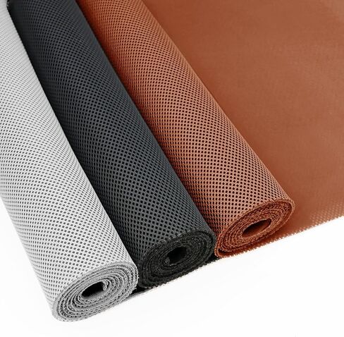 Stereo Mesh Fabric for Speaker Repair 60 x 40 in / 150 x 100 CM - Premium Quality Speaker Grill Cloth for Speaker Restoration and Repair Black in Saudi Arabia