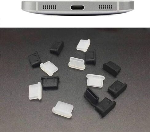 10Pcs Clear USB-C Dust Plugs Silicone Type-C Phone Charging Port Cover Anti Dust Plugs USB C Charging Port Protector Plug,0.39x0.24x0.16in,Maintenance, Upkeep and Repairs,Cell Phone Anti-Dust Plugs in Saudi Arabia