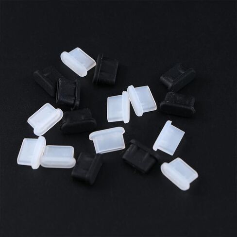 10Pcs Clear USB-C Dust Plugs Silicone Type-C Phone Charging Port Cover Anti Dust Plugs USB C Charging Port Protector Plug,0.39x0.24x0.16in,Maintenance, Upkeep and Repairs,Cell Phone Anti-Dust Plugs in Saudi Arabia
