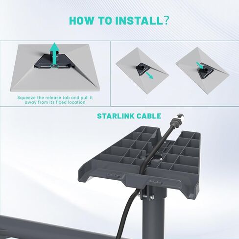 مجموعة أدوات التثبيت على الحائط من Starlink Gen 3 مع محول أنبوب Starlink V3 وملحقات Starlink للتركيب على الحائط من Starlink Gen 3 القياسية للجدار الحجري والجدار الخشبي in Kuwait