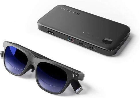 One Lite Dock Pack: XR/AR Glasses & Mobile Dock, Compatible with Switch, Switch OLED, Handhelds, Fire TV, Chromecast, Direct Play on PS/Xbox | Co-op & Movie Sharing in Kuwait