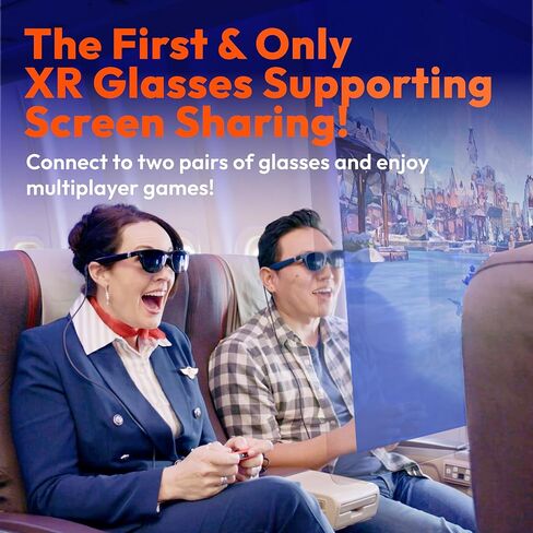 One Lite Dock Pack: XR/AR Glasses & Mobile Dock, Compatible with Switch, Switch OLED, Handhelds, Fire TV, Chromecast, Direct Play on PS/Xbox | Co-op & Movie Sharing in Kuwait