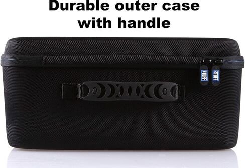 Blu-ray Case and Video Game Case - Bluray DVD Case Holder Organizer for up to 22 Blu Ray or 18 Xbox PS3 PS4 Games - Travel Storage Case for Blue Ray DVD and Video Games with Carry Handle in Saudi Arabia