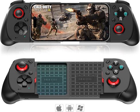 arVin Mobile Gaming Controllrt for iPhone Android with CASE Support, Hall Trigger, Turbo, Wireless Gamepad Joystick Cloud Gaming Controller for Xbox Game Pass/Call of Duty Mobile/Genshin/Roblox/Diablo in Saudi Arabia