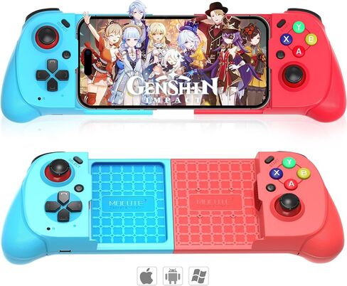 وحدة تحكم في الألعاب المحمولة من arVin لأجهزة iPhone Android مع دعم CASE، ومشغل Hall، وTurbo، ووحدة تحكم الألعاب اللاسلكية عصا التحكم السحابية لأجهزة Xbox Game Pass/Call of Duty Mobile/Genshin/Roblox/Diablo in Kuwait