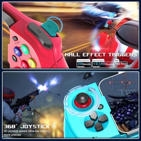 وحدة تحكم في الألعاب المحمولة من arVin لأجهزة iPhone Android مع دعم CASE، ومشغل Hall، وTurbo، ووحدة تحكم الألعاب اللاسلكية عصا التحكم السحابية لأجهزة Xbox Game Pass/Call of Duty Mobile/Genshin/Roblox/Diablo in Kuwait