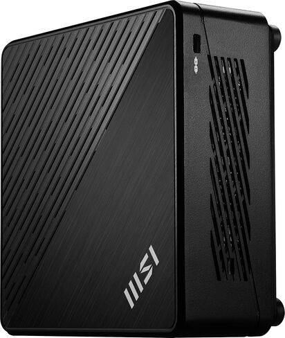 كمبيوتر MSI Cubi 5 Barebones Mini PC: Intel Core i3-1215U، WiFi 6E، BT 5.2، Thunderbolt Type-C، شاشة مزدوجة، موفر للطاقة، أسود: 12M-086BUS in Kuwait