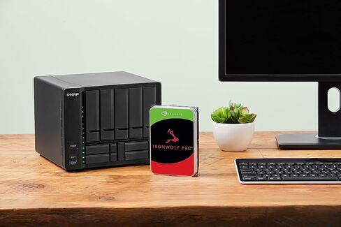 Seagate IronWolf Pro 18 تيرابايت NAS HDD، ST18000NE000 SATA 6 جيجابايت/ثانية 3.5 بوصة (متجدد) in Saudi Arabia