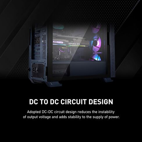 MSI MAG A650BN Gaming Power Supply - 80 Plus Bronze Certified 650W - Compact Size - ATX PSU in Saudi Arabia