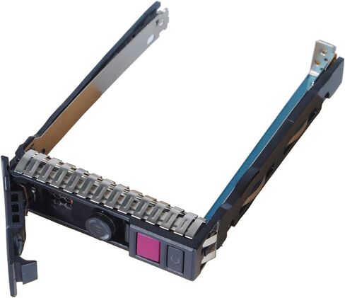 علبة القرص الصلب 2.5 بوصة NVMe SSD Caddy 727695-001 علبة القرص الصلب متوافقة مع خوادم HP Proliant DL325 DL360 DL380 DL385 DL560 DL580 ML350 Gen10 G10 in Kuwait