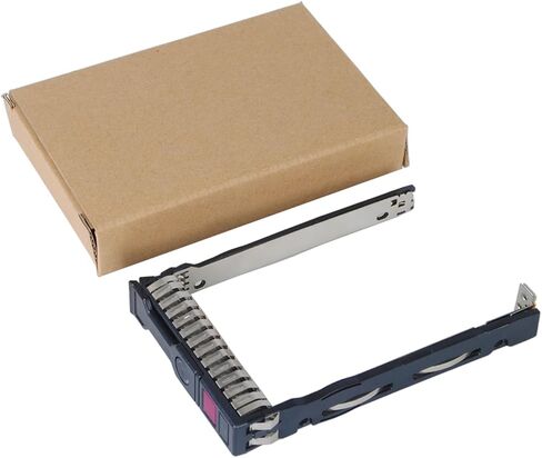 علبة القرص الصلب 2.5 بوصة NVMe SSD Caddy 727695-001 علبة القرص الصلب متوافقة مع خوادم HP Proliant DL325 DL360 DL380 DL385 DL560 DL580 ML350 Gen10 G10 in Kuwait