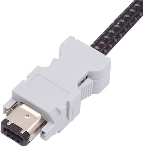 xiwai FireWire IEEE 1394 6Pin CN3 Plug SM-6P I/O Connector, 55100-0670 Male JZSP-CMP9-1-E 6-Pin Encoder Plug Compatible with Yaskawa Panasonic Servo 54280-0609 in Kuwait