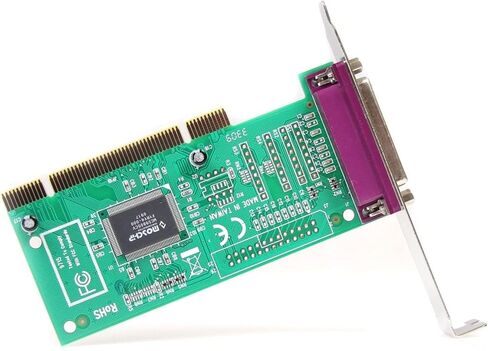 بطاقة محول StarTech.com ذات منفذ واحد PCI Parallel - محول متوازي - PCI منخفض المستوى - IEEE 1284 - PCI1P_LP in Saudi Arabia