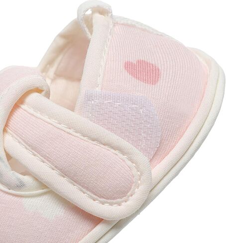 Newborn Baby Girl Dress Shoes Infant PRE-Walking Mary Jane with Bowknot Floral Lightweight Anti-Slip Princess Flat in Saudi Arabia