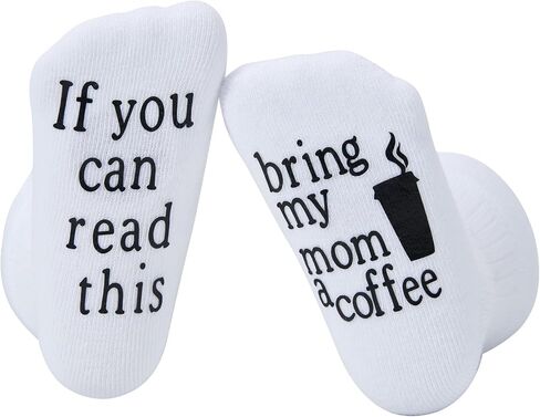 Beer coffee for Dad and Mon Gift Baby Boys Girls Socks in Saudi Arabia