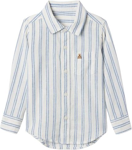 GAP Baby Boys' Ls Linen Woven Top in Saudi Arabia