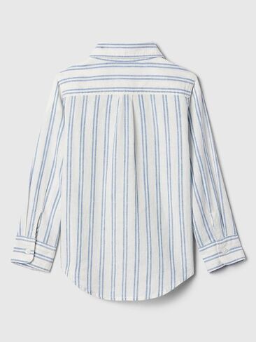 GAP Baby Boys' Ls Linen Woven Top in Saudi Arabia