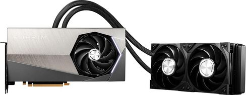 MSI Gaming GeForce RTX 4090 24GB GDRR6X 384-Bit HDMI/DP Nvlink Torx Fan 5 Ada Lovelace Architecture Liquid Cool OC Graphics Card (RTX 4090 SUPRIM LIQUID X 24G) in Saudi Arabia