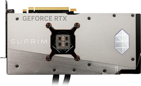 MSI Gaming GeForce RTX 4090 24GB GDRR6X 384-Bit HDMI/DP Nvlink Torx Fan 5 Ada Lovelace Architecture Liquid Cool OC Graphics Card (RTX 4090 SUPRIM LIQUID X 24G) in Saudi Arabia