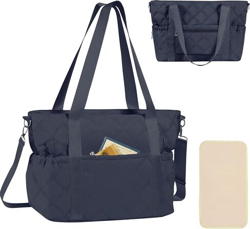 Large Crossbody Diaper Bag Tote for Baby Nappy Bag with Changing Pad Tote Baby Bag, Mommy Bag Baby Storage Bag in Saudi Arabia