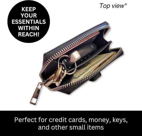 Clip & Go Strap - Cell Phone Strap with Brushed Vegan Leather Pouch in Kuwait