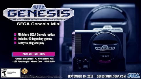 Sega Genesis Mini - Genesis by SEGA (Renewed) in Saudi Arabia