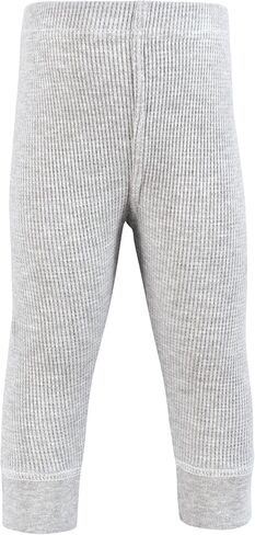 Hudson Baby Unisex Baby Thermal Tapered Ankle Pants 4pk, Sage Dinosaur, 12-18 Months in Kuwait