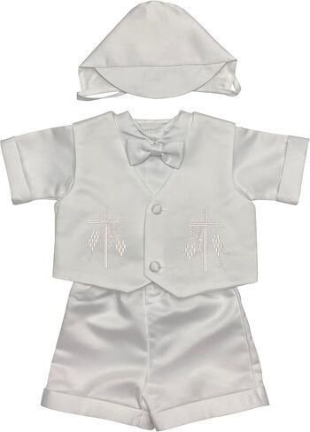 iGirlDress Baby Toddler Boys Christening Short Sleeve Set Infant-4T in Saudi Arabia