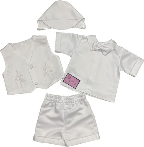 iGirlDress Baby Toddler Boys Christening Short Sleeve Set Infant-4T in Saudi Arabia