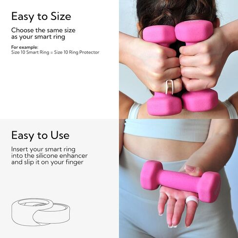 Rinfit Smart Ring Protector - StyleFit, Stone, Size 9 in Kuwait