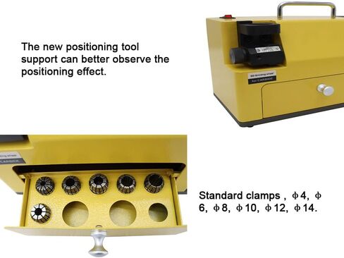 110V MR-X1 End Mill Grinder Sharpener Milling Cutter Grinder Sharpener Grinding Machine for ф4-ф14mm End Mills SDC for Tungesten Steel in Kuwait