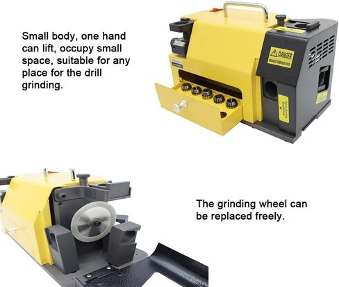 110V MR-X1 End Mill Grinder Sharpener Milling Cutter Grinder Sharpener Grinding Machine for ф4-ф14mm End Mills SDC for Tungesten Steel in Kuwait
