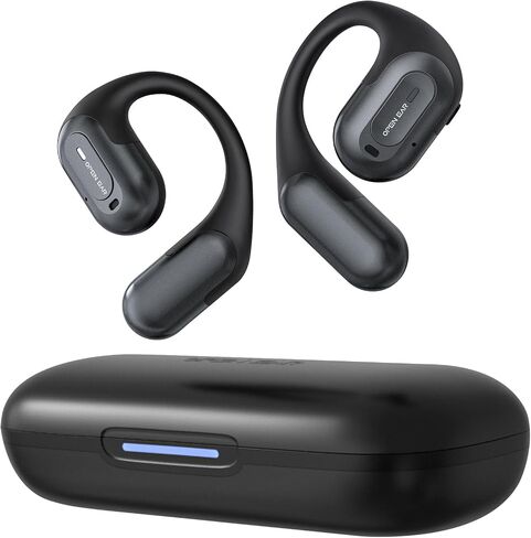 OICGOO Open Ear Headphones, Bluetooth 5.3 Open Earbuds with Earhooks, Built-in Mic, 32HRS Playtime with Digital Display, IPX7 Waterproof for Workouts and Running in Saudi Arabia